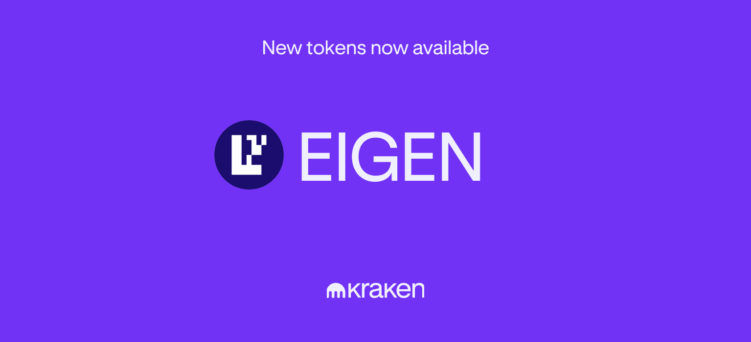 EIGEN available for trading! - Kraken Blog Kraken Blog