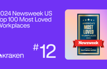 Kraken ranked 12th on Newsweek’s 2024 Top 100 American Most Loved Workplaces List