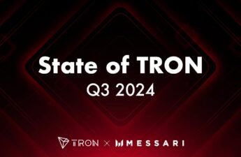 Messari Reports TRON’s Protocol Revenue Reached an All-Time High in Q3 2024