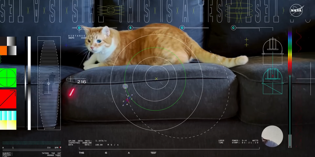 NASA Can Now Beam Cat Videos to Mars