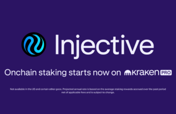 Staking rewards of up to 10% come to INJ on Kraken