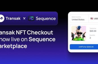 Transak NFT Checkout Now Integrated with Sequence Marketplace Solutions: Many NFTs, One Click, Your Currency