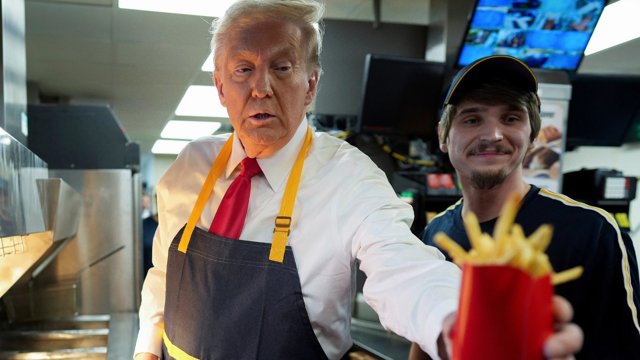 Trump Takes Commanding Lead Over Harris on Prediction Markets After McDonald’s Appearance 