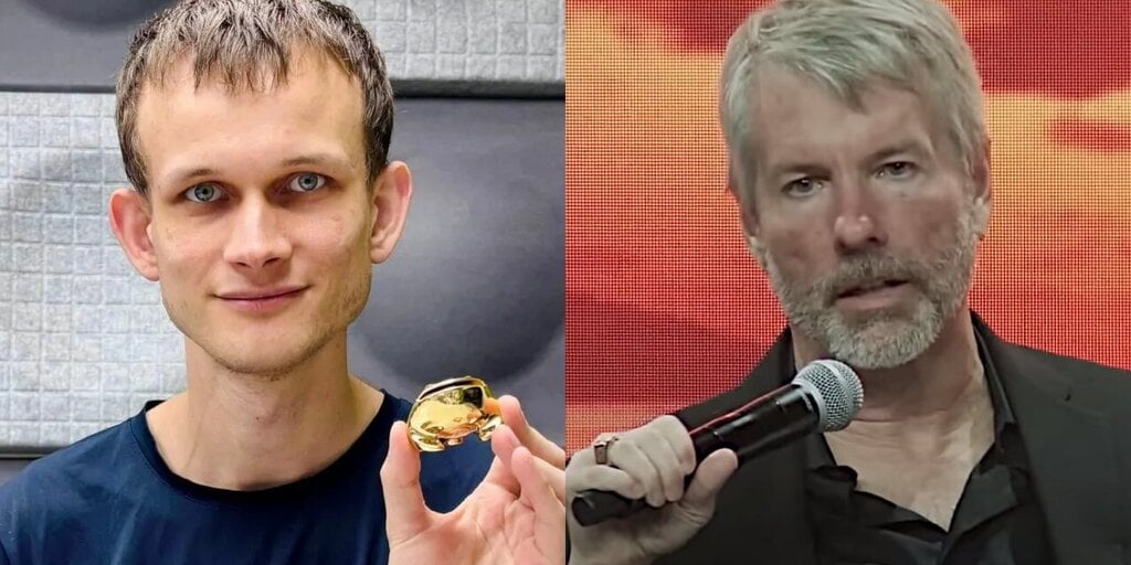 Vitalik Buterin: Michael Saylor's Bitcoin Self-Custody Comments Are 'Batshit Insane'