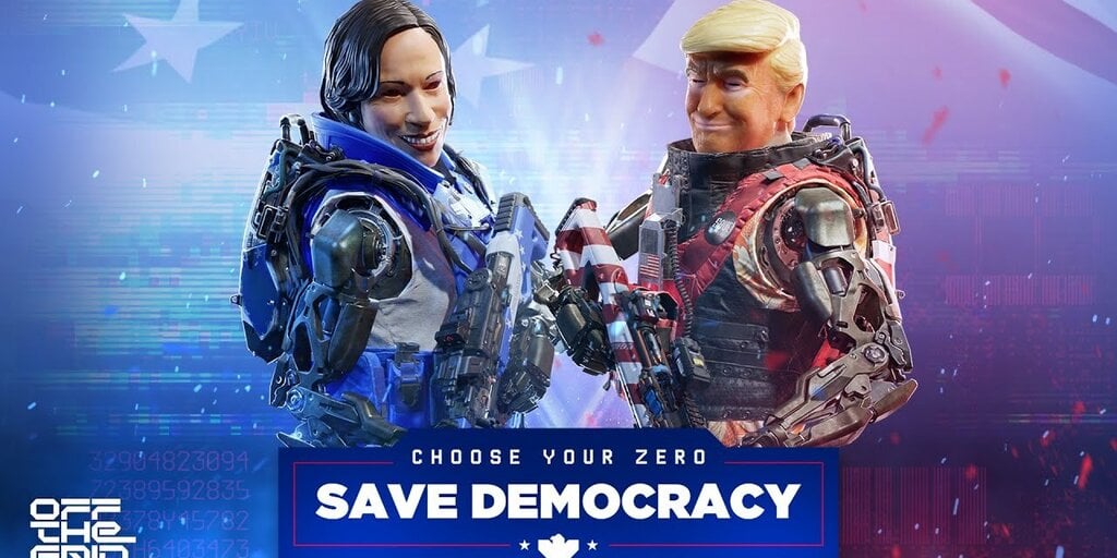 Battle Royale Game 'Off the Grid' Adds Trump and Harris Skins Ahead of Election