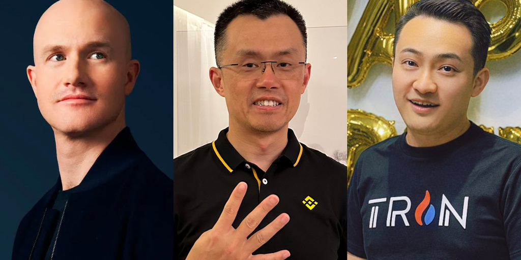 Binance, Coinbase and Tron Founders Trade Shots Over Exchange Listing Fees