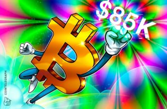 Bitcoin hits new $85k high, with just 17% left for BTC $100k record