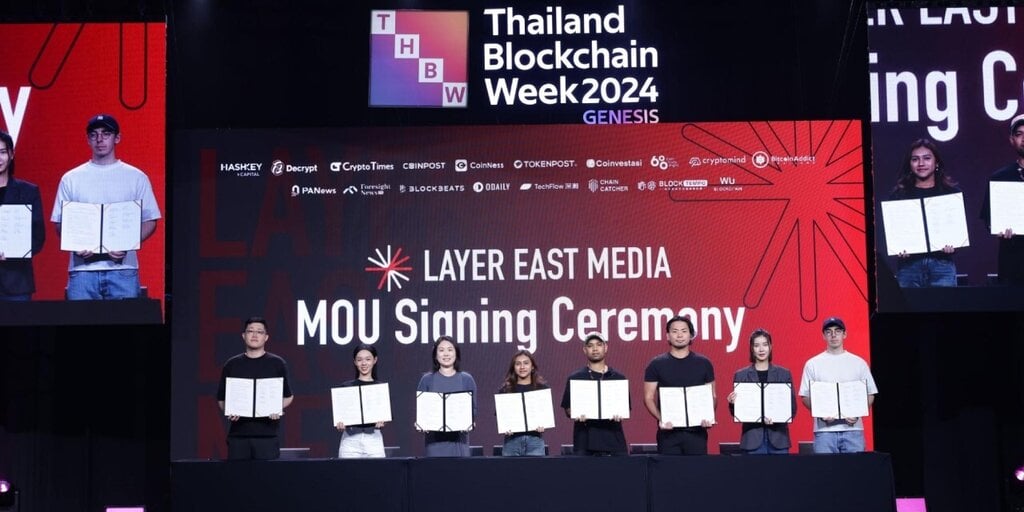 Decrypt, HashKey Capital Launch Layer East Media at Thailand Blockchain Week