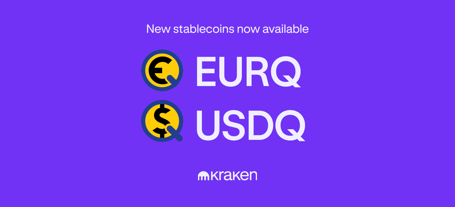 EURQ and USDQ: more stablecoins available on Kraken