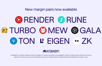 Expanded margin pairs available for RENDER, RUNE, MEW, TURBO, TON, GALA, EIGEN and ZK!