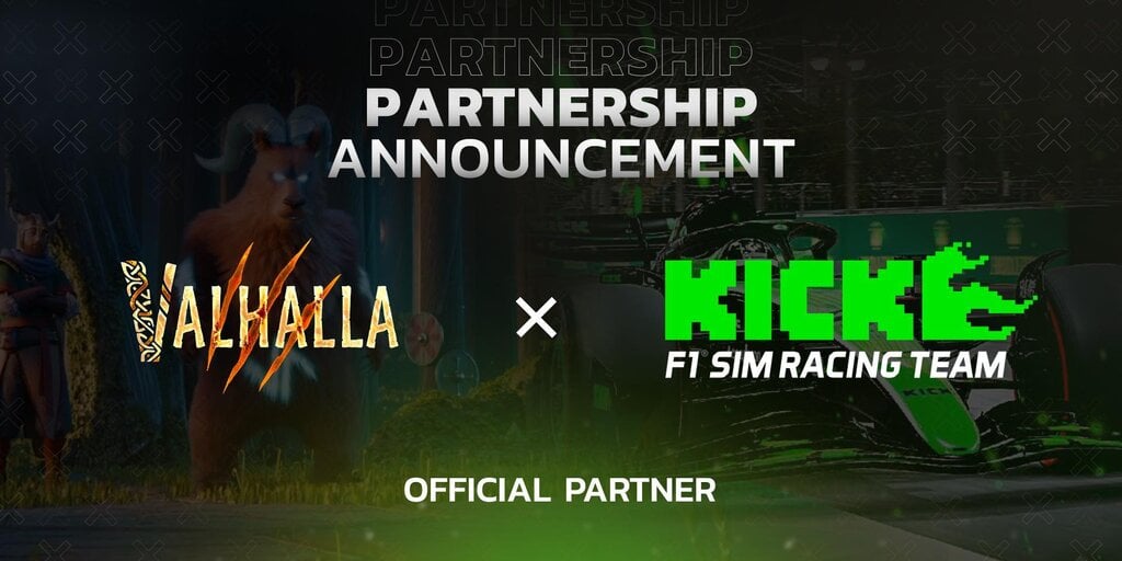 Floki’s Valhalla Partners With Kick F1 Sim Racing Team