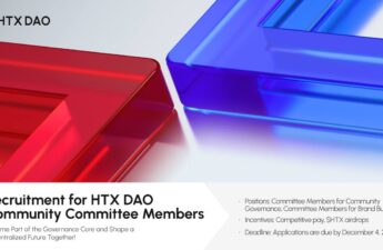 HTX DAO Launches Recruitment for New Governance Committee Members to Foster Sustainable Development