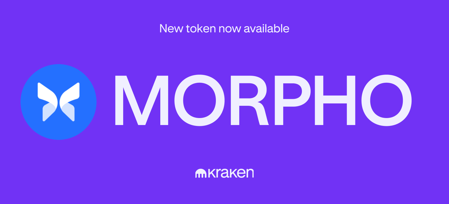 MORPHO available for trading! - Kraken Blog Kraken Blog