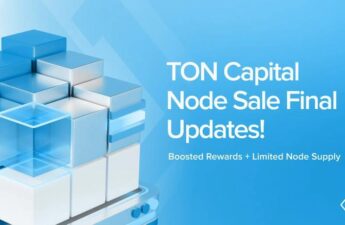 TON Capital Launches Limited 10,000 Node Sale to Accelerate Adoption and Empower the Next Billion Users on TON