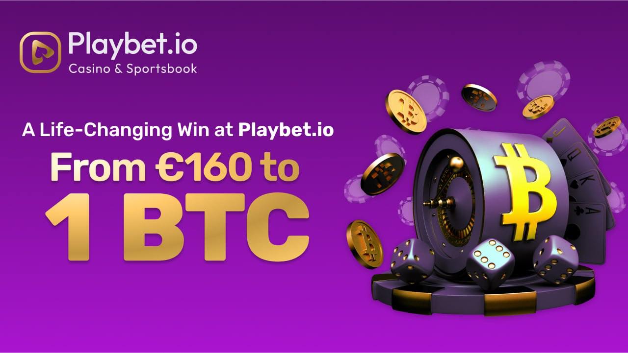 A Life-Changing Win at Playbet.io: From €160 to 1 BTC