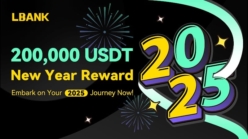 LBank Kicks Off 2025 With Exclusive 200,000+ USDT New Year Celebration