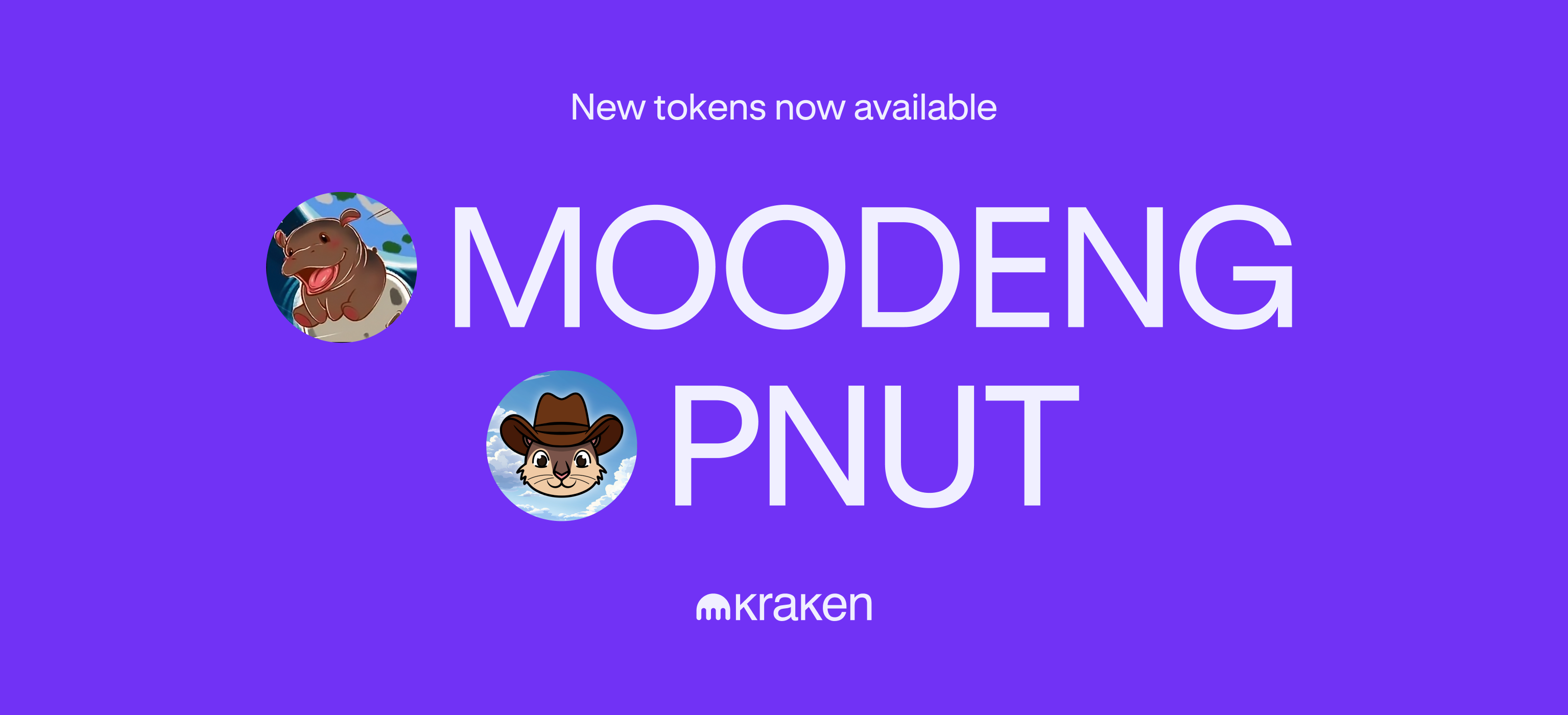 MOODENG and PNUT are now available for trading!