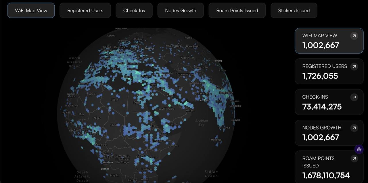 Roam Surpasses One Million WiFi Nodes and Unveils 2025 Roadmap