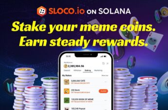 Sloco Launches Groundbreaking Staking Platform for Meme Token Holders