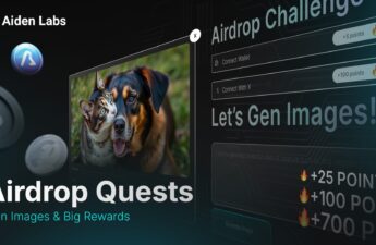 Aiden Labs Airdrop Season 1 – Where Rewards and Creativity Collide With Gen Images