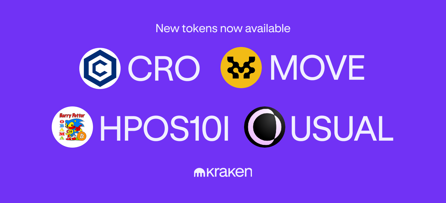 CRO, MOVE, HPOS10I, and USUAL are available for trading!