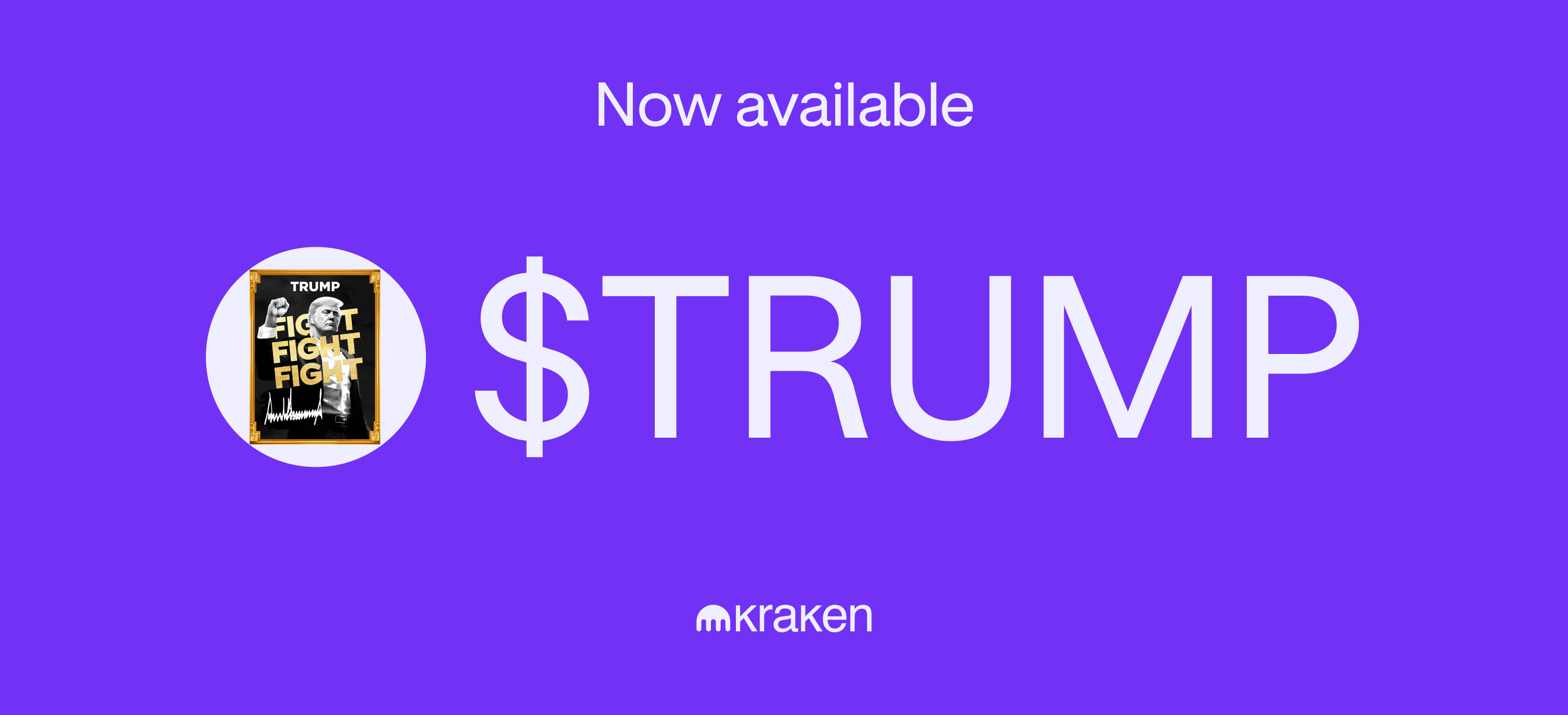 TRUMP is now available for trading!