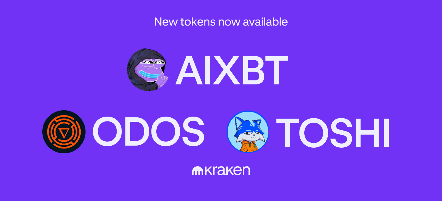 AIXBT, ODOS, and TOSHI are available for trading!