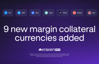 Kraken adds 9 new margin collateral currencies