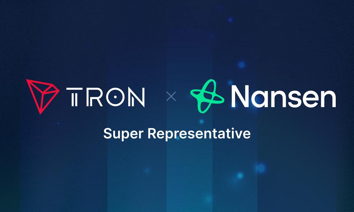 Nansen Joins TRON as a Super Representative, Enhancing Blockchain Transparency and Governance