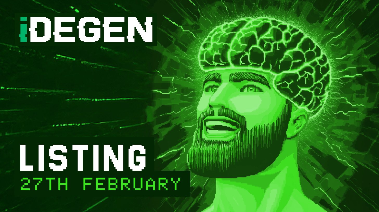 “The Bitcoin of AI”—iDEGEN Lists in 10 Days