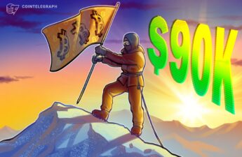 Bitcoin poised to reclaim $90,000, according to derivatives metrics