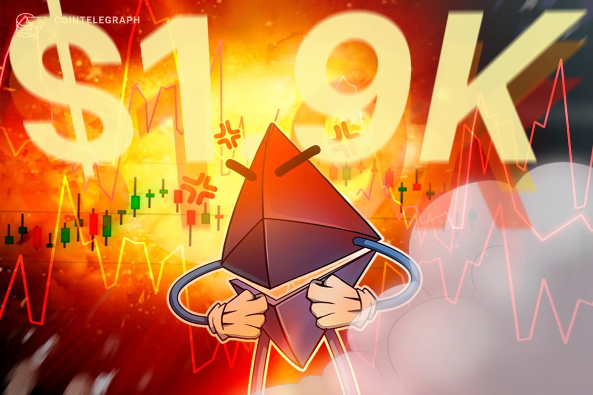 Ether may fall below $1.9k “robust” demand zone, analysts eye capitulation