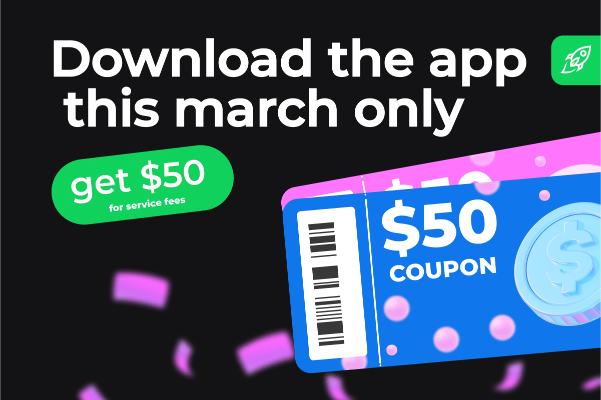 Get a $50 Welcome Bonus when You Join Changelly’s Mobile App – Only This March!